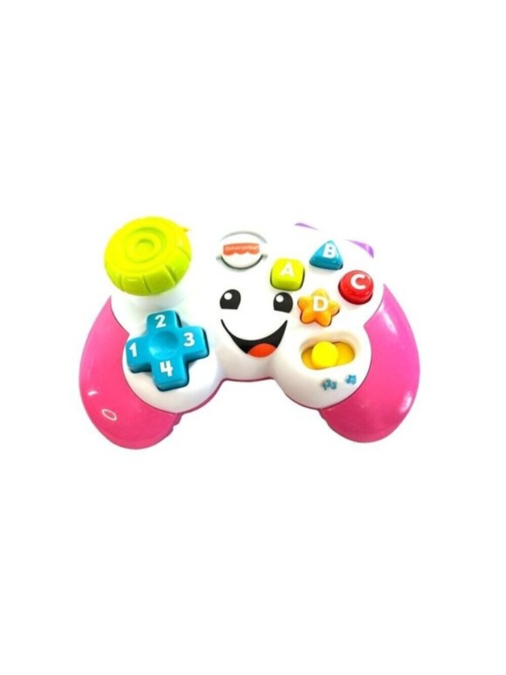 Fisher Price Laugh & Learn Video Game Controller Toddler Light Up Sound Toy 5x4"